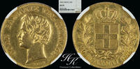 Greece 20 DRACHMAI Gold 20 drachmai 1833 King Othon NGC AU55 OTTO Greece -