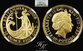 Great Britain 10 POUNDS 2008 Gold proof 1/10 (10 pounds) 2008 Britannia ... 430,00 EUR  + 30,00 EUR frais d'envoi