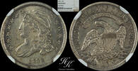 USA 10 cent (dime) 1835 Silver 10 CENT (dime) 1835 capped bust dime NGC ... 350,00 EUR  + 30,00 EUR frais d'envoi