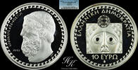 Greece 10 EURO 2013 Silver proof 10 euro 2013 SOPHOCLES Greece PCGS PR68... 420,00 EUR  + 30,00 EUR frais d'envoi