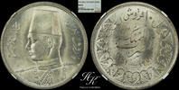 Egypt 10 PIASTRES 1939 Silver 10 Qirsh / Piastres - Farouk - 1939 (1358)... 180,00 EUR  + 30,00 EUR frais d'envoi