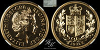 Great Britain 5 Pounds 2002 5 Pound 2002 'Shield' MS 70 DEEP PROOF LIKE ... 4700,00 EUR  + 35,00 EUR frais d'envoi