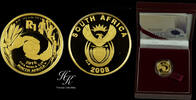 South Africa 1 RAND 2008 Gold proof Rand 2008 1/10 oz -FIFA World Cup, 2... 530,00 EUR  + 35,00 EUR frais d'envoi
