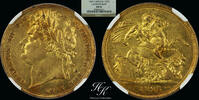 Great Britain sovereign 1825 Gold sovereign 1825 George III Laureate Hea... 4400,00 EUR  + 40,00 EUR frais d'envoi