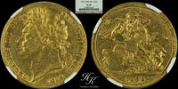 Great Britain sovereign 1823 Gold sovereign 1823 'George IV' NGC XF40 Gr... 3000,00 EUR  + 40,00 EUR frais d'envoi