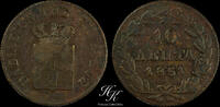 Greece 10 LEPTA 1851 Copper 10 lepta 1851 'King Otto' Greece vz 80,00 EUR  + 40,00 EUR frais d'envoi