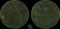 Greece 2 lepta 1851 Copper 2 lepta 1851 'King Otto' Greece vz 60,00 EUR  + 40,00 EUR frais d'envoi