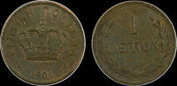 Greece Lepton 1901 Copper lepton 1901 Crete , Greece unz 100,00 EUR  + 40,00 EUR frais d'envoi