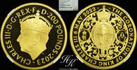 Great Britain 200 pounds 2023 Gold proof 2oz coin - 200 pounds / Charles... 12500,00 EUR  + 40,00 EUR frais d'envoi