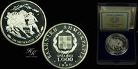 Greece 10000 drachmai 1990 Silver proof 1000 Drachmai 1990 ' O&Chi;&Iota; ' Greec... 80,00 EUR  + 40,00 EUR frais d'envoi