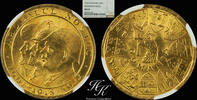 romania 20 Lei 1944 1944 20 LEI GOLD MEDALLION NGC MS62 ROMANIA NGC MS 62 950,00 EUR  + 40,00 EUR frais d'envoi