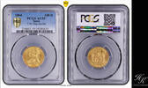 Spain 100 REALES 1864 Gold 100 reales 1864 Isabella II PCGS AU55 SEVILLE... 1350,00 EUR  + 40,00 EUR frais d'envoi