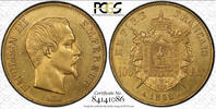 France 100 Francs 1858 Gold 100 francs 1858A 'Napoleon III' PCGS AU58 Fr... 4800,00 EUR  + 40,00 EUR frais d'envoi
