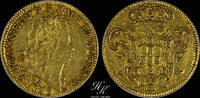 BRAZIL 6400 REIS 1738 Gold 6400 R&eacute;is - Jo&atilde;o V 2nd Type of Shield - 1738 ... 3150,00 EUR  + 40,00 EUR frais d'envoi