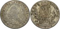 Bayern 20 Kreuzer Maximilian III. Joseph 1745-1777 -
