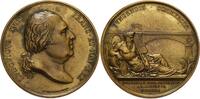 Frankreich Bronzemedaille Ludwig XVIII. 1814, 1815-1824 -