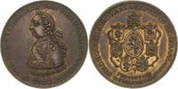 Niederlande-Nassau Oranien Bronzemedaille Wilhelm V. Batavus 1751-1806 -