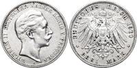 Preußen 3 Mark Wilhelm II. 1888-1918 -