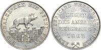 Anhalt-Bernburg Taler Alexander Carl 1834-1863 -