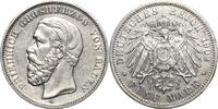 Baden 5 Mark Friedrich I. 1856-1907 -