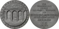 Brücken- und Tunnelbauten Zinkmedaille 1939 FDC-