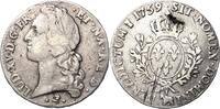 Frankreich Écu (au bandeau) Ludwig XV. 1715-1774 -