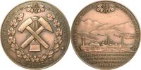 Ausbeute, Bergbau, H&uuml;ttenwesen Kupfermedaille 1955 Vorz&uuml;glich 25,00 EUR  + 18,00 EUR frais d'envoi