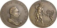 Frankreich Bronzemedaille Karl IX. 1560-1574 -