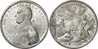 Habsburg Zinnmedaille mit Kupferstift Leopold II. 1790-1792 -