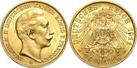 Preu&szlig;en 20 Mark 1911 Wilhelm II. 1888-1918 Min. Randfehler, vorz&uuml;glich-S... 1150,00 EUR  + 18,00 EUR frais d'envoi