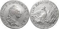 Brandenburg-Preu&szlig;en Taler 1786, Friedrich II., der Gro&szlig;e 1740-1786 Leich... 395,00 EUR  + 18,00 EUR frais d'envoi