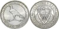  3 Reichsmark 1930 Sehr sch&ouml;n-vorz&uuml;glich / fast vorz&uuml;glich 250,00 EUR  + 18,00 EUR frais d'envoi