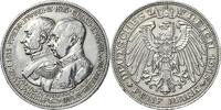 Mecklenburg-Schwerin 5 Mark 1915 Friedrich Franz IV. 1897-1918 Kl. Randf... 820,00 EUR  + 18,00 EUR frais d'envoi