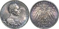 Preu&szlig;en 3 Mark 1913 Wilhelm II. 1888-1918 Herrliche Patina. Randfehler, ... 60,00 EUR  + 18,00 EUR frais d'envoi