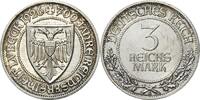  3 Reichsmark 1926 Winz. Randfehler, vorz&uuml;glich 200,00 EUR  + 18,00 EUR frais d'envoi