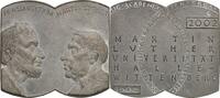 Akademien, Schulen, Universit&auml;ten Bronzegussplakette 2002 Halle an der S... 295,00 EUR  + 18,00 EUR frais d'envoi