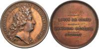 Frankreich Bronzemedaille Ludwig XIV. 1643-1715 -