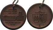Porzellanmedaillen Braune Porzellanmedaille - Medaillen der Meißner Porzellanmanufaktur Leipzig -