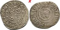 Barby-Grafschaft 1/24 Taler Wolfgang II. 1586-1615 -