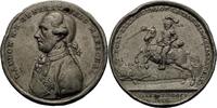 Habsburg Zinnmedaille mit Kupferstift 1789 Josef II. 1764-1790 TTB