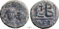 Byzantine Empire 12 nummi Heraclius, with Heraclius Constantine (610-641), Alexandria, -