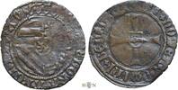 België dubbele Brabantse mijt Hertogdom Brabant, Philips de Schone (1482-1506), Antwerpen, zeer zeldzaam, -