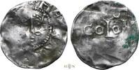 Heilige Roomse Rijk penning | denarius Heinrich II (1002-1024), Tiel, -