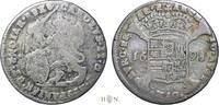 België schelling Hertogdom Brabant, Karel II (1665-1700), Antwerpen, zeldzaam, -