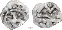 France Feodal denier Duchy of Normandy, Henry I of Engeland (1106-1135), Rouen, very rare, -
