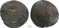 magermanneke | 1 1/2 plak | 1/4 Groningse stuiver 1597 n.Chr. Nederland stad Groningen, 