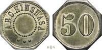 Belgian Congo 50 centimes | payment token Kinshasa, Hotel ABC, very rare, -