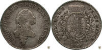 Sachsen 1/6 Taler Friedrich August III. -