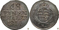 Sachsen 1/48 Taler Friedrich August I. (der Gerechte) -