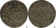 Sachsen 1/24 Taler Friedrich August I. (der Starke) Dresden -